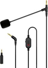 NEW MEE audio ClearSpeak BLACK Universal Headset Cable with Boom Microphone picture