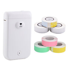 Bluetooth Thermal Printer D30S Pocket Portable Smart Label Sticker Self-Adhesive picture