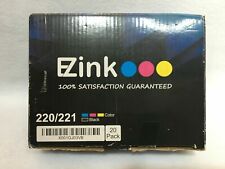 EZ Ink 220/221 (13) Cartridges - Cyan, Yellow, Magenta, Black Ink Cartridges picture