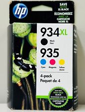 New Genuine HP 934XL 935 Black Color 4PK Ink Cartridges OfficeJet Pro 6815 picture