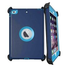 Heavy Duty Tough Shockproof Case DARK BLUE/BLUE For iPad 6 2018 A1893 A1954 picture