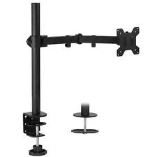Single Monitor Arm-Height Adjustable Articulating Tilt | Fits 19-32 inch Screens picture