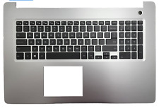 NEW Genuine DELL INSPIRON 17 5770 5775 US Palmrest Keyboard Backlit KYXRY Silver picture