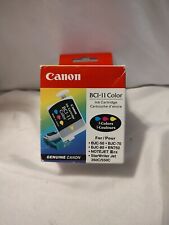 🔥 2pk Genuine Canon BCI-11 Color Ink Cartridge BJC-50 70 80 85 55 85w (2 Only) picture