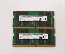 LOT 2x 16GB (32GB) Micron MTA16ATF2G64HZ-2G6E1 PC4-2666V SODIMM Memory picture