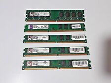 Used Kingston 2GB DDR2 & 4GB DDR3 Rem PC Memory Module - 5 Pcs. Sold As Bundle  picture