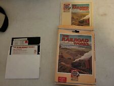 The Railroad Works Apple II Computer Game 5.25