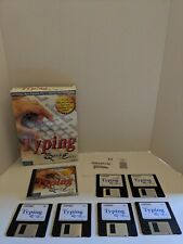 Vintage Learn Typing Quick & Easy Big Box PC Game Software CD-ROM & 3.5