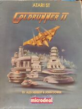Vintage Atari ST Goldrunner II Disks Box Manual + Extra Alternative Disk  picture