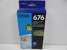Epson 676XL Pro Cyan Ink Cartridge T676XL220 Expired 02/2019 New Sealed picture