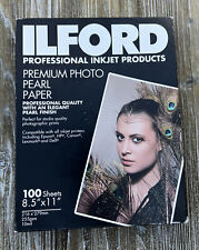 ILFORD Professional INKJET Products 8.5x11 Premium Photo Pearl Paper 100 New picture