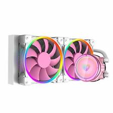 Pinkflow 240 Cpu Water Cooler Lga1700 Compatible 5v Addressable Rgb Aio Cooler  picture