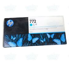 Genuine HP 772 Cyan 300ml CN636A Ink Cartridge DesignJet Z5200 Z5400  picture