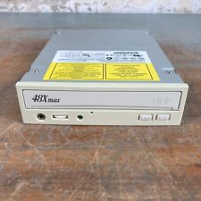 Vintage DELTA OIP-CD4800A 48x IDE Internal CD-ROM Drive Beige Bezel - WORKS picture