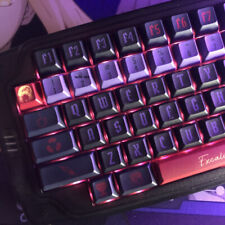 Fate Grand Order Saber Alter 140 Keycaps KCA PBT Purple For Cherry MX Keyboard picture