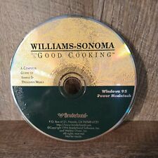 Williams-Sonoma Good Cooking CD-ROM  1996 Vintage Power Mac/PC picture