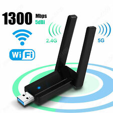 1300Mbps USB3.0 WiFi Adapter Antenna 2.4G/5.8G Dual Band for Mac/Desktop/Laptop picture