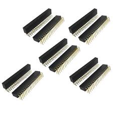 10pcs 2x20 Pin 2.54mm Pitch Dual Row Right Angle Female Pin Headers picture