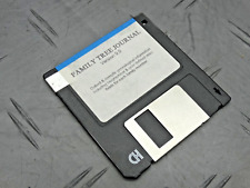 Family Tree Journal Version 9.0 Floppy 3.5” Floppy Software Vintage picture