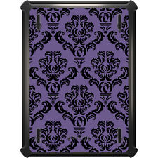 OtterBox Defender for iPad Pro / Air / Mini - Purple Black Damask Floral picture