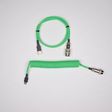 Custom Handmade Coiled Straight USB Keyboard Cable  picture