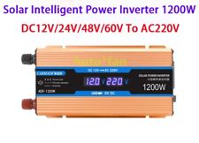 CARMEAR AER-1200W Solar Intelligent Power Inverter New DC12/24/48/60V To AC220V picture