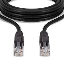 CABLE LAN ETHERNET UTP RJ-45 NETWORK PATCH INTERNET BLACK 0 10/12ft 9 13/16in picture