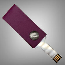 Hermes In the Pocket Lacie Key USB Drive 16GB Plum Leather New picture