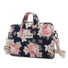 canvaslife waterproof Patten Canvas Laptop 13 inch/13.3 inch White Rose picture