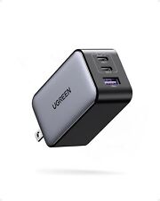 UGREEN 65W USB C Charger, Nexode 3 Ports GaN Fast Charger Block, Compact picture