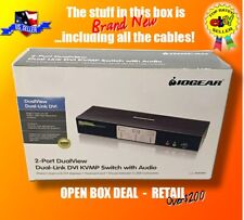 IOGEAR IOGear (GCS1642) 2-Ports External KVM Switch with cables - OPEN BOX picture