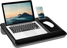 LapGear Pro Lap Desk with Wrist Rest Mouse Pad and Holder - Black... picture