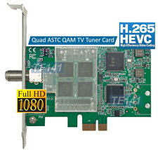 Quad TV Tuner Card For Multi-Viewing 4 Antenna TV Channels Scheduled Reccording picture