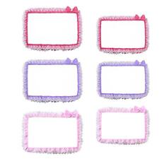Computer Screen Frame Cover Modern Lace Fabric Lovely for PC Tablet Laptop picture