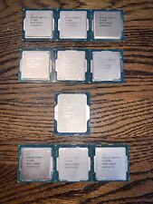 Intel MIXED LOT of 10 CPUs: Core i5-12500T Core i7-10700 i7-8700 + CPU Processor picture