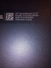 Never Used Brand New HP Chromebook 14 G7 With Bag And Adapter Charger  picture