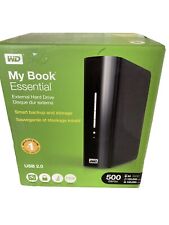 WD My Book Essential 500 GB USB 2.0 External Hard Drive   NEW open box picture