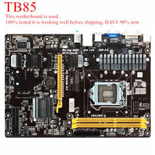 Used For BIOSTAR TB85 Motherboard LGA 1150 DDR3 Mining PCI-E 3.0 USB3.0 Mining picture