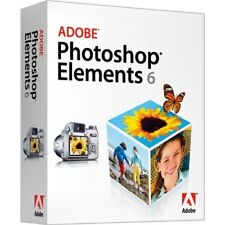 Adobe Photoshop Elements 6.0 Software for Macintosh WORKS WITH IPHOTO picture