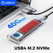 ORICO 40Gbps USB 4.0 M.2 NVMe SSD Enclosure Compatible with Thunderbolt 4/3 picture