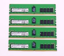 Micron 64GB(4x16GB) PC4-3200 MTA18ASF2G72PDZ-3G2J3 DDR4 ECC REG Server Memory picture