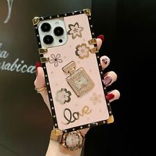 Bling Square Perfume Cover Case For 11 12 13 14 Huawei LG Motorola Google Pixel picture