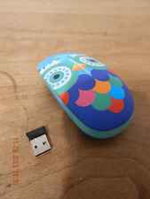 Jelly Comb 2.4G Slim Wireless Silent Mouse with Nano Receiver - Owl picture