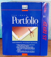 Batteries Included The Isgur Portfolio System Atari ST Vintage Binder Floppy 3.5 picture