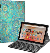 Keyboard Case for Amazon Fire HD 10 (13th Gen 2023) Slim Lightweight Stand Cover picture