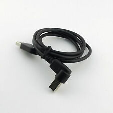 2x USB 2.0 A Male to USB B Male Right Angle Printer Cable Scanner Cord Black 3ft picture
