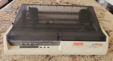 Vintage Okidata 180 Plus 9 pin dot matrix printer **Untested**  For Parts Only picture