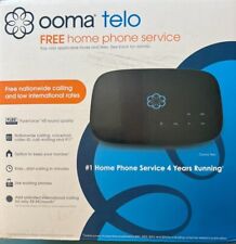 Ooma Telo Free Smart Home Phone Service Black New Sealed✅ picture