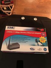 New Boxed SMC Networks Compact USB 2.4 GHZ 11Mbps Wireless Ethernet Adapter  picture