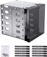 Stainless Steel Hard Drive Cage, 5.25